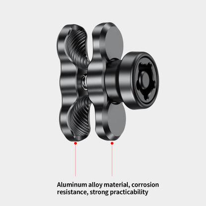J5 Metal Clamp Arm Anti-Theft Heightening Connecting Rod Phone Mount Height-Extending Accessory, J5 Metal Clamp Arm