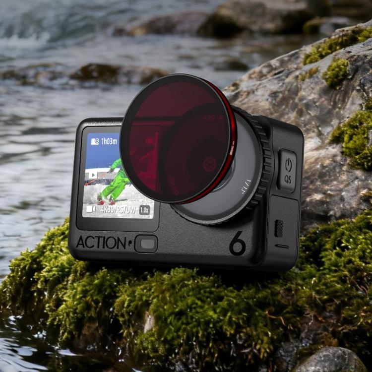 For DJI Osmo Action 6 BRDRC Lens Filter Accessories