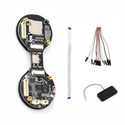 WAVESHARE ESP32-S3 Double Eye 1.28 Inch Round LCD AIoT Development Board, Supports Wi-Fi / Bluetooth 5