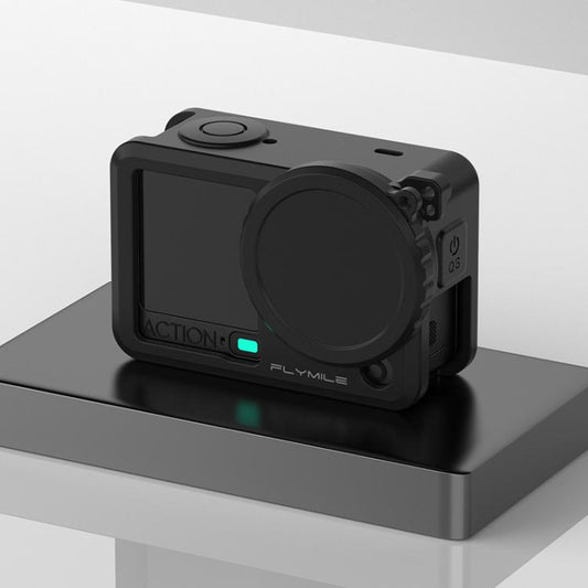 For DJI Osmo Action 6 Flymile Action Camera Lens Shockproof Silicone Case