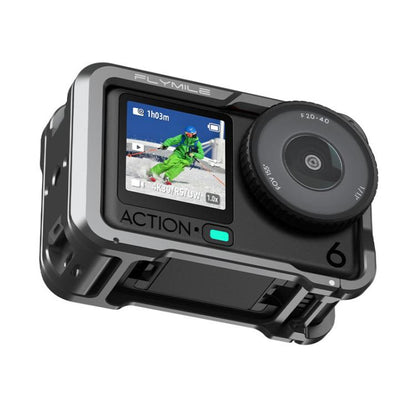 For DJI Osmo Action 6 Flymile Action Camera Extended Metal Protective Frame, AC6009