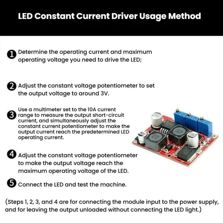 2pcs DC Automatic Buck-Boost Constant Current Constant Voltage Charging Module LM2596 XL6019 Chips