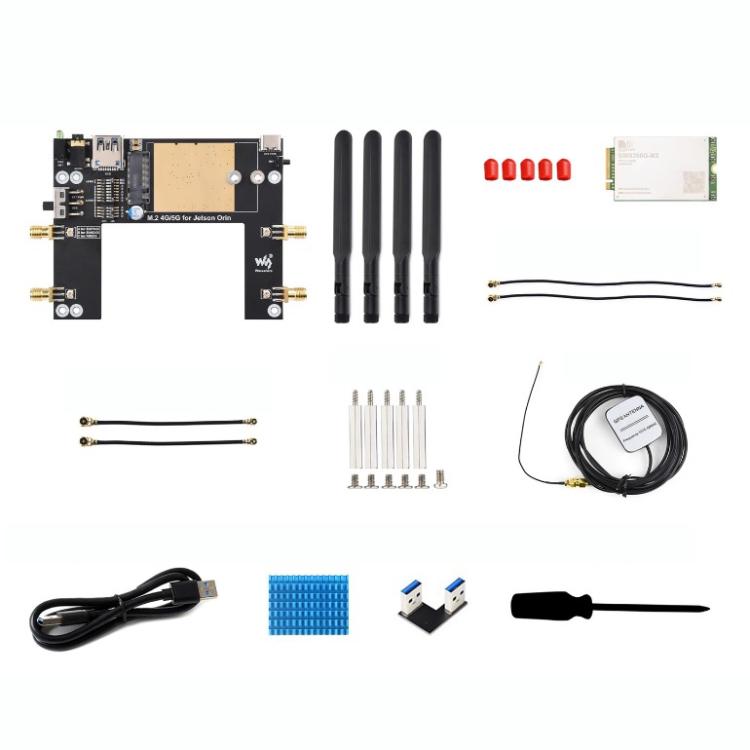 For Jetson Orin Module, Supports 5G NSA And SA Networking, GNSS Positioning
