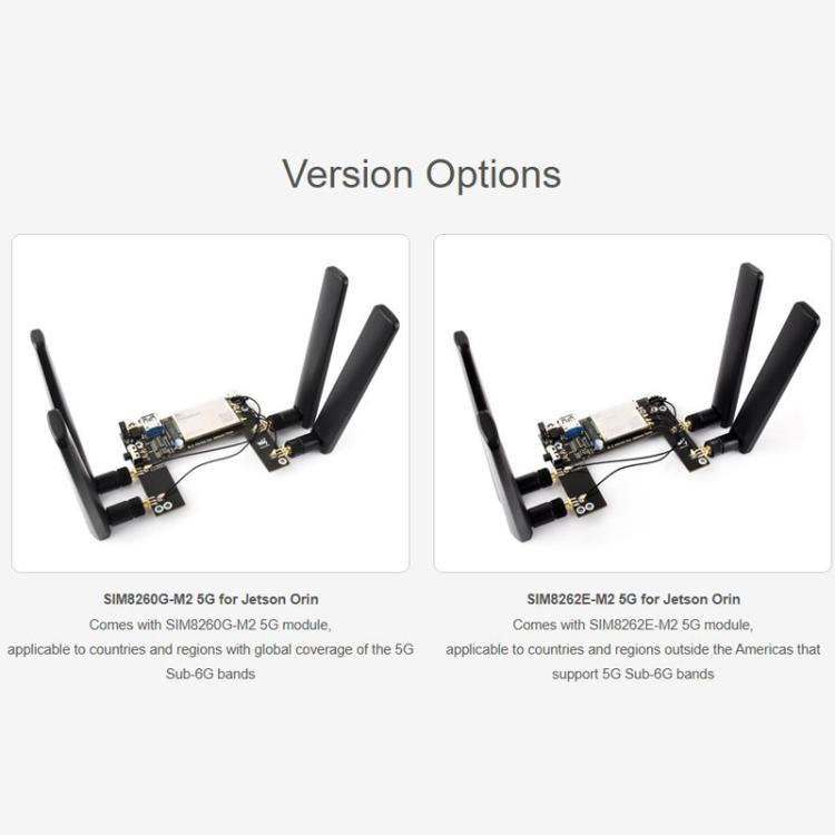 For Jetson Orin Module, Supports 5G NSA And SA Networking, GNSS Positioning