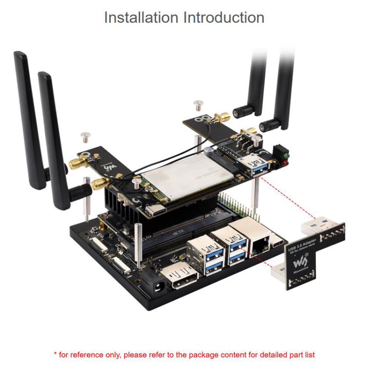 For Jetson Orin Module, Supports 5G NSA And SA Networking, GNSS Positioning
