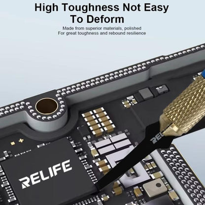 Multi-functional Mobile Phone Repair Blade Set Pry IC Chip CPU Layers Scrape Edge Rubber Degumming Tool, TK5