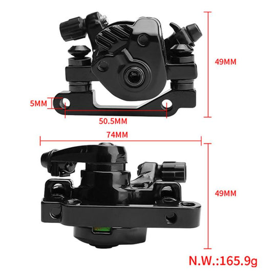 For KuKirin G2 Pro / G2 Max AIMITE Electric Scooter Mechanical Disc Brakes, Rear Left, Front Left