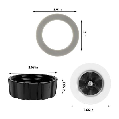Kit de joint de bague d'étanchéité de lame pour mixeur Hamilton Beach 50122, 5817, 58176, 54200, 52254, 53516C, 56200, 53600, 909