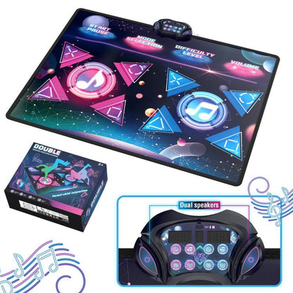 Dancing Challenge Playmat Wireless Dance Mat Dual Player Gaming Pad