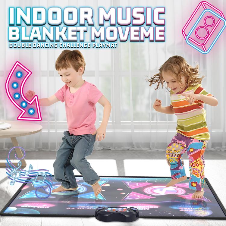 Dancing Challenge Playmat Wireless Dance Mat Dual Player Gaming Pad