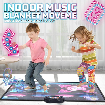 Dancing Challenge Playmat Wireless Dance Mat Dual Player Gaming Pad