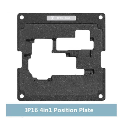 AΜAOΕ X-16 Sereis 28-In-1 Planting Tin Platform Set With Magnet Base Position Plate Middle Layer Solder Tin Net