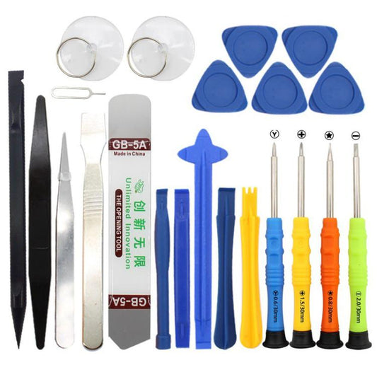 22 szt./zestaw narzędzi do demontażu i naprawy telefonów komórkowych/tabletów, zestaw A, zestaw B