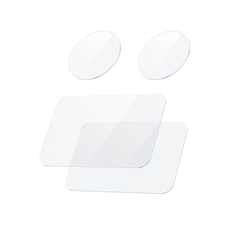 For DJI Osmo Nano TELESIN Tempered Glass Screen Protector + Camera Lens Soft Film, For DJI Osmo Nano 2sets