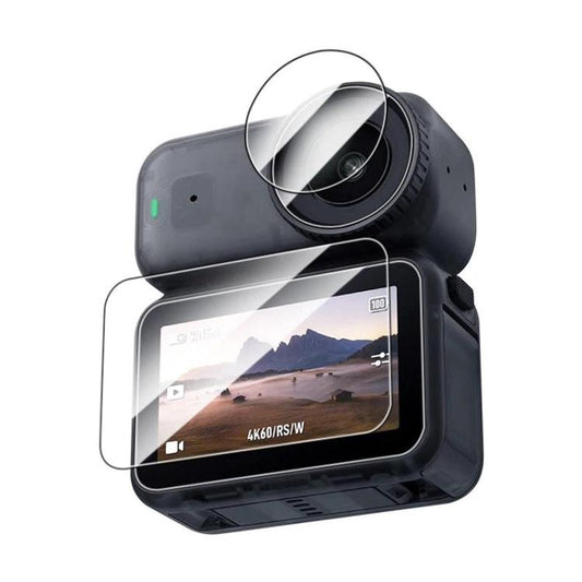واقي شاشة زجاجي مقوى مقاوم للخدش من نوع CYNOVA HD لكاميرا DJI Osmo Nano، طقمين لكاميرا DJI Osmo Nano