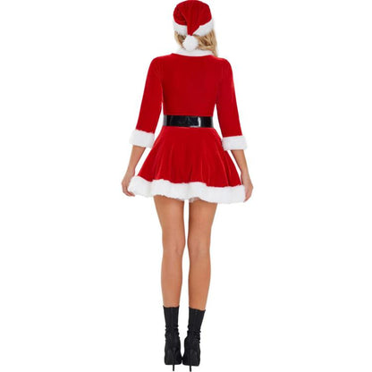 3pcs Christmas Party Sexy Stage Performance Costume Santa Uniform Set