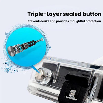 For GoPro MAX2 Waterproof Housing 50m Dive Case Anti-Fog Protective Shell, Waterproof case