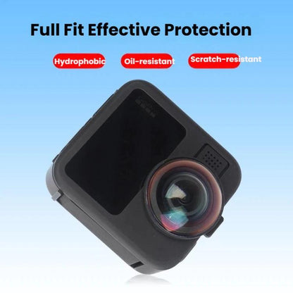 For GoPro MAX2 Optical Glass Lenses Dual Lens Protectors Anti-Fog & Scratch-Resistant Camera Lens Cap, Glass Lenses
