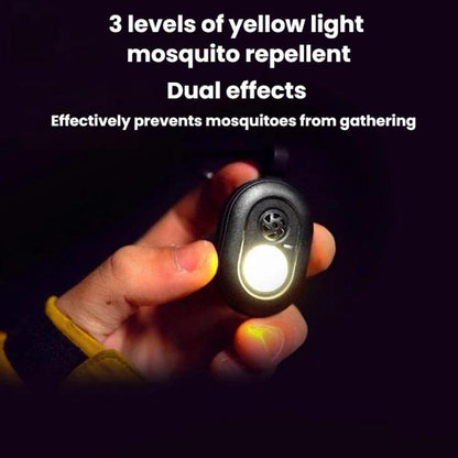 Répulsif portable multifonction à ultrasons SB-1330B - Clip anti-moustique silencieux et écologique pour l'extérieur