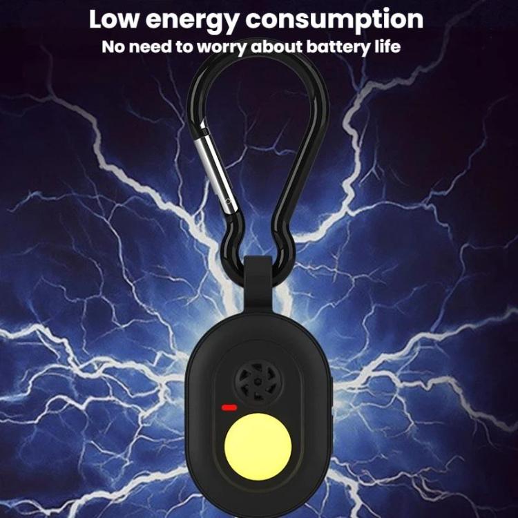 Répulsif portable multifonction à ultrasons SB-1330B - Clip anti-moustique silencieux et écologique pour l'extérieur