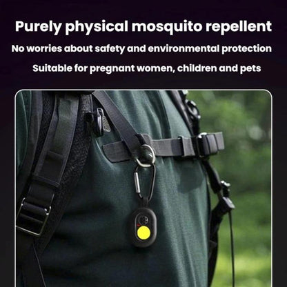 Répulsif portable multifonction à ultrasons SB-1330B - Clip anti-moustique silencieux et écologique pour l'extérieur