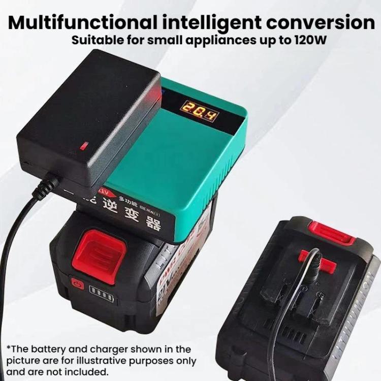 Multi-Functional Smart Inverter Lithium Battery Converter, For Makita, For Dayi