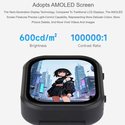 WAVESHARE ESP32-C6 2.06 Inch AMOLED Touch Watch Development Board, 410x502 Pixels, With Lithium Battery, No Lithium Battery