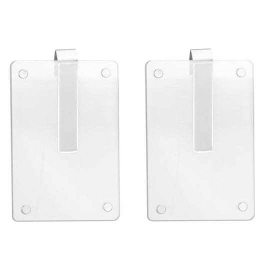 2 akrylowe klipsy do zdjęć na osłonę przeciwsłoneczną samochodu, magnetyczne, Polaroid