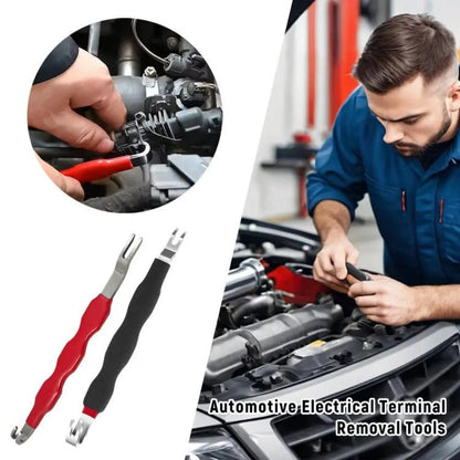 Connecteur de clip de faisceau de câbles de voiture Outil de levier de coupe-circuit double-embout