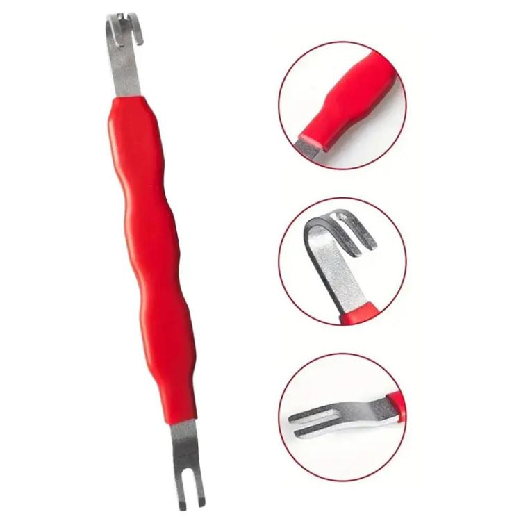Connecteur de clip de faisceau de câbles de voiture Outil de levier de coupe-circuit double-embout