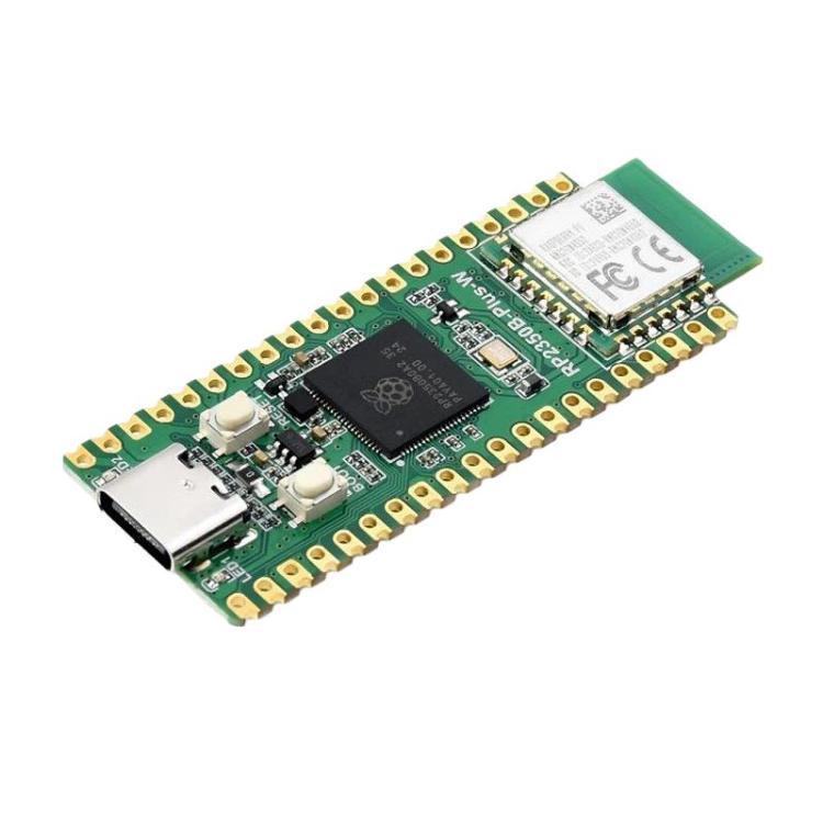 WAVESHARE RP2350B-Plus-W Development Board Raspberry Pi RP2350B Dual-Core Microcontroller Supports Wi-Fi & Bluetooth, 32048