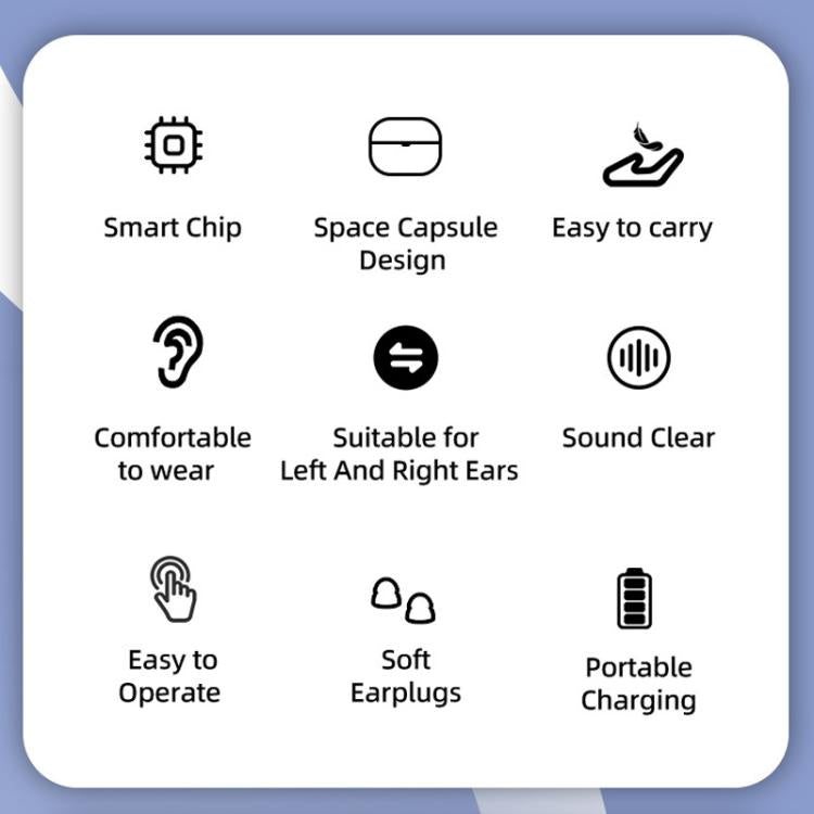 16-Channel Invisible In-Canal Hearing Aids With Smart Noise Reduction Chip & Magnetic Charging Case