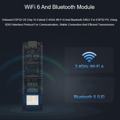Carte de développement prenant en charge le Wi-Fi 6 et le Bluetooth 5 / BLE, WAVESHARE ESP32-P4-WIFI6, WAVESHARE ESP32-P4-WIFI6-M, WAVESHARE ESP32-P4-WIFI6-KIT-A, WAVESHARE ESP32-P4-WIFI6-KIT-B