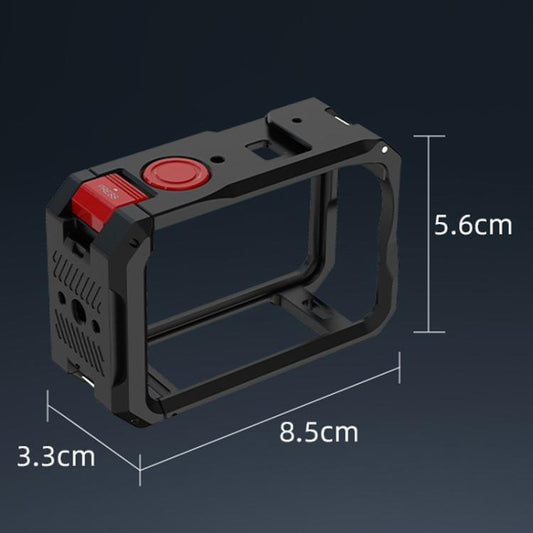 قفص حماية معدني قابل للتوسيع لكاميرا DJI Osmo Action 6 Flymile، AC6001