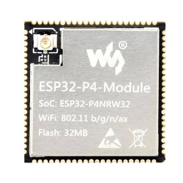 WAVESHARE ESP32-P4-Module Core Board Supports 2.4GHz Wi-Fi And Bluetooth 5.3, 16MB, 32MB, 16MB Onboard IPEX Connector, 32MB Onboard IPEX Connector