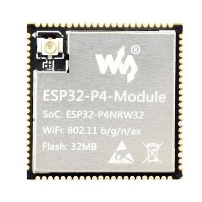 WAVESHARE ESP32-P4-Module Core Board Supports 2.4GHz Wi-Fi And Bluetooth 5.3, 16MB, 32MB, 16MB Onboard IPEX Connector, 32MB Onboard IPEX Connector