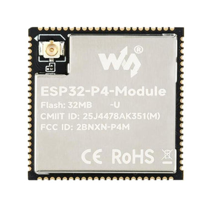WAVESHARE ESP32-P4-Module Core Board Supports 2.4GHz Wi-Fi And Bluetooth 5.3, 16MB, 32MB, 16MB Onboard IPEX Connector, 32MB Onboard IPEX Connector