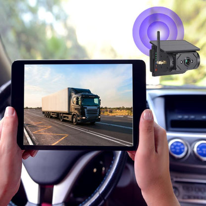 Wireless WIFI Magnetic Solar-powered Car Recorder Reversing HD Camera