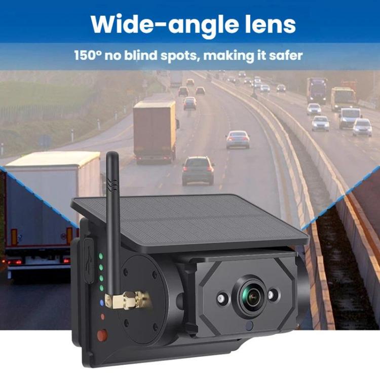 Wireless WIFI Magnetic Solar-powered Car Recorder Reversing HD Camera