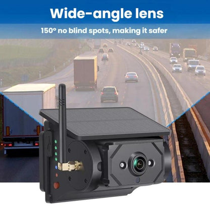 Wireless WIFI Magnetic Solar-powered Car Recorder Reversing HD Camera