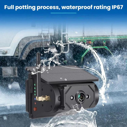 Wireless WIFI Magnetic Solar-powered Car Recorder Reversing HD Camera