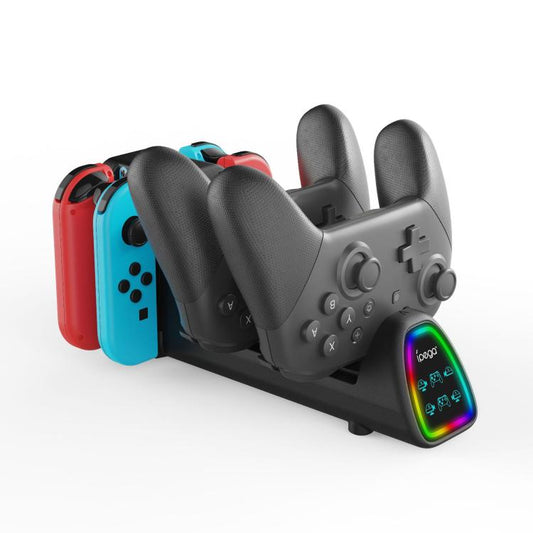 Station de Charge 10-en-1 ipega pour Nintendo Switch 2 / Joy-Con Switch et Manettes Pro Switch 2, PG-SW2188