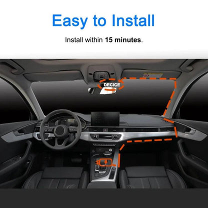 4K Smartphone Connected WiFi High-Definition Dual-Recording Car Dash Cam, Front+Inside, Front+Inside+GPS Track, Front+Rear, Front+Rear+GPS Track