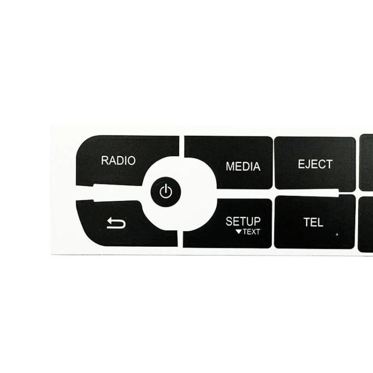 For Renault Megane / Master / Scenic 5sets Radio Button Repair Stickers