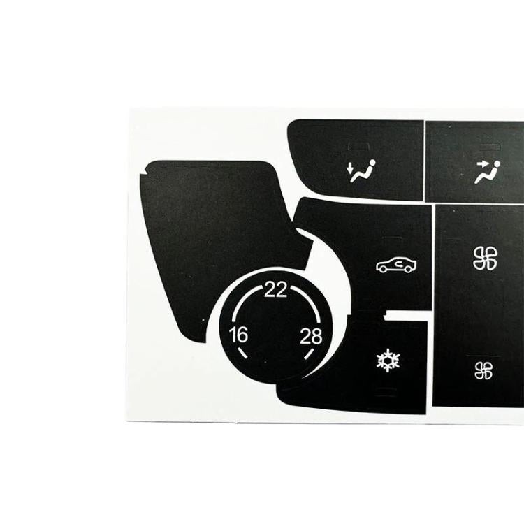 For Buick Encore / Verano 10sets Air Conditioner Control Panel Button Repair Stickers, Automatic, Manual