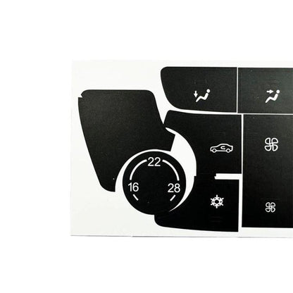 For Buick Encore / Verano 10sets Air Conditioner Control Panel Button Repair Stickers, Automatic, Manual