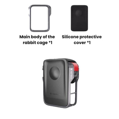 For DJI Osmo 360 PGYTECH Panoramic Camera Metal Cage Protective Extended Frame