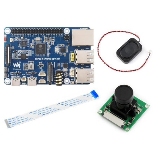 Placa de desarrollo de alto rendimiento compatible con Wi-Fi 6 y Bluetooth 5/BLE 5, WAVESHARE ESP32-P4-WIFI6-DEV-KIT, WAVESHARE ESP32-P4-WIFI6-DEV-KIT-A, WAVESHARE ESP32-P4-WIFI6-DEV-KIT-B, WAVESHARE ESP32-P4-WIFI6-DEV-KIT-C