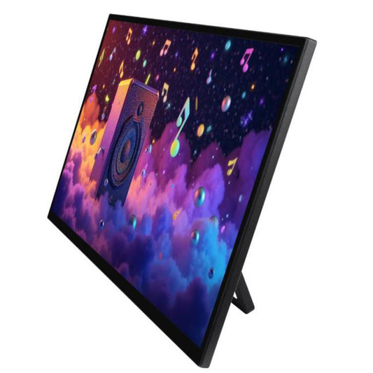 Luckfox 18.5 Inch 10-Point Touch Monitor 1920 × 1080 Resolution 120Hz Refresh Rate IPS Screen, EU Plug, UK Plug, US Plug