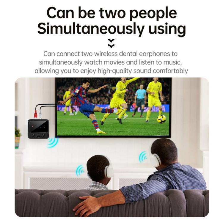 Bluetooth 5.4 Audio Transmitter/Receiver Adapter With TF Card Playback, C56